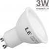 Berge LED žárovka 3W 5xSMD2835 GU10 260lm Neutrální bílá