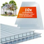Jurhan Dutinkový polykarbonát Mark 6 mm 60,5 x 121 x 0,6 cm 10 ks transparentní 11533 – Hledejceny.cz