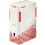 Esselte Speedbox archivační krabice bílá červená 150 mm – Sleviste.cz