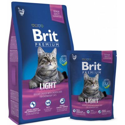 Brit Premium Cat Light 0,8 kg – Zboží Mobilmania
