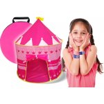 Kruzzel 23475 Stan pro děti hrad růžová – Hledejceny.cz