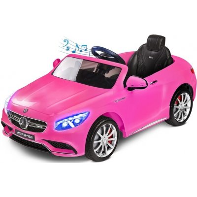 Toyz elektrické autíčko Mercedes Benz S63 AMG2 motory růžová od 5 290 Kč -  Heureka.cz