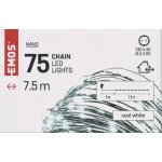 Emos D3AC04 LED vánoční nano řetěz zelený – Hledejceny.cz