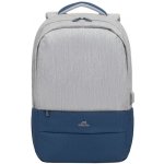 RivaCase 7567 batoh na notebook 17.3" šedomodrý – Zboží Mobilmania