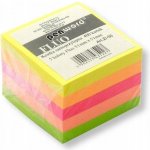 Samolepicí bloček Fluo 51 x 51 mm, 400 lístků Penword – Hledejceny.cz