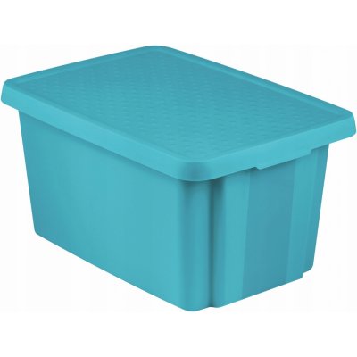 CURVER úložný box Essential,39,4 x 29,8 x 38,5 cm modrá 00753-656 – Zboží Dáma