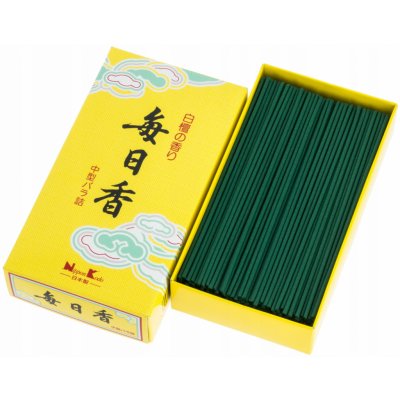 Nippon japonské vonné tyčinky Mainichi koh Sandal 370 ks – Zboží Dáma