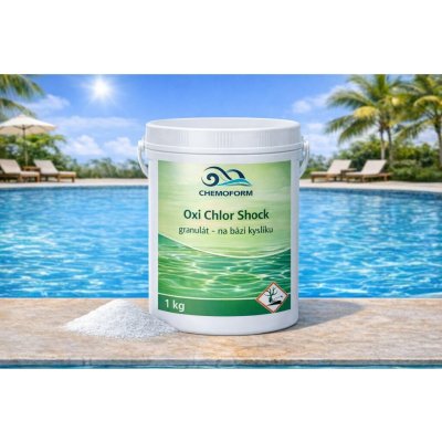 CHEMOFORM Oxi Chlor Shock granulát 1 kg – Hledejceny.cz