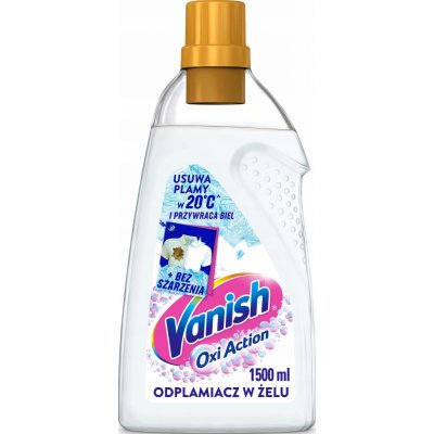 Vanish Oxi Action White odstraňovač skvrn na bílé prádlo 1,5 l – Zboží Dáma
