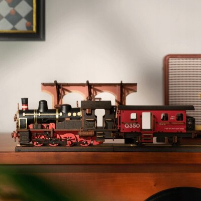 ROBOTIME Rolife 3D dřevěné puzzle Parní lokomotiva 405 ks – Hledejceny.cz