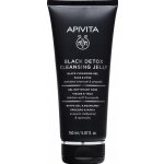 Apivita Cleansing Black Detox Cleansing Gel čisticí gel s aktivním uhlím na obličej a oči 150 ml – Hledejceny.cz