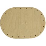 překližka tl.4 mm ovál 16x11 cm s otvory 22P1611V – Zboží Dáma