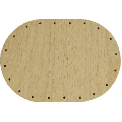 překližka tl.4 mm ovál 16x11 cm s otvory 22P1611V – Zboží Dáma