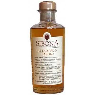 Sibona Barolo Riserva 40% 0,5 l (holá láhev)