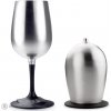 Outdoorové nádobí GSI Glacier Stainless Nesting Red Wine Glass