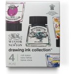 Tuše Winsor & Newton Drawing Ink Rich Tones sada 4 ks – Hledejceny.cz