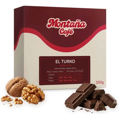 Montaña Café El Turko zrnková 250 g – Hledejceny.cz