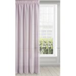 Hotová záclona ALMINA růžová - na pásce – Zboží Mobilmania