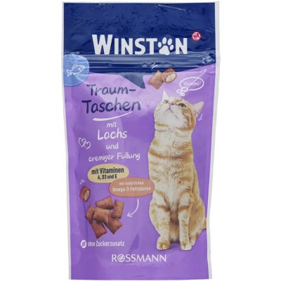Winston Taštičky s lososovou náplní 50 g – Zboží Mobilmania