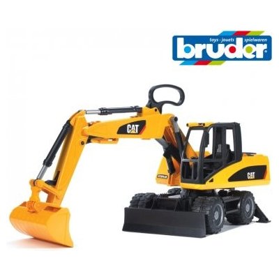 Bruder 2445 Bagr Caterpillar žlutý – Zboží Mobilmania