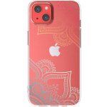 Picasee silikonový průhledný obal pro Apple iPhone 13 - Květinový vzor – Zboží Mobilmania
