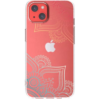 Picasee silikonový průhledný obal pro Apple iPhone 13 - Květinový vzor – Zboží Mobilmania