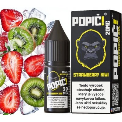POPIČ! Strawberry Kiwi 10 ml 20 mg – Zboží Mobilmania