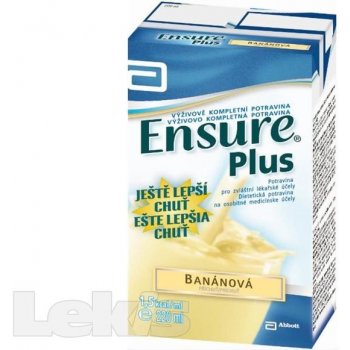 ENSURE PLUS PŘÍCHUŤ BANÁN POR SOL 1X220ML