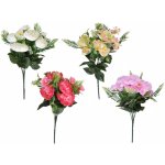Nohel Garden Květina PIVOŇKA LÉTO X6 6květů 34cm – Hledejceny.cz