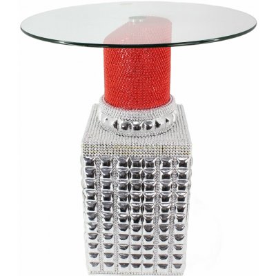 Interior DE Lipstick 75 cm červený / stříbrný OS48040 – Hledejceny.cz