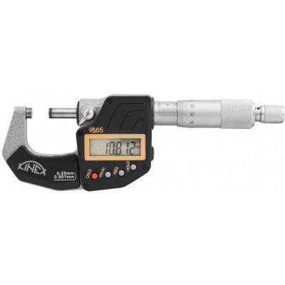 KINEX KI7030-05-025 Mikrometr třmenový digitální DIN 863 ABSOLUTE ZERO 0-25mm 0,001mm – Hledejceny.cz