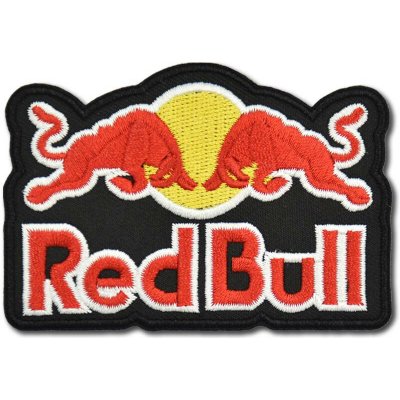 Moto nášivka Red Bull 8 cm x 5 cm – Zboží Dáma
