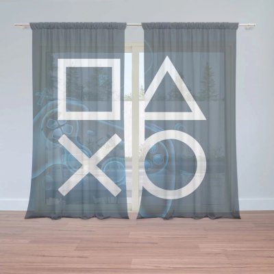 Záclony Konzole 1: 2 ks - 150x250 cm - Sablio – Hledejceny.cz