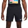 Pánské kraťasy a šortky Nike Court Dri-Fit Advantage 7" Tennis Short black/black/white