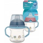 Canpol 56/612 hrnek FirstCup se silikonovým náustkem 150ml Bonjour modrý – Zboží Dáma