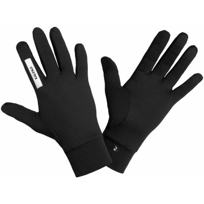 Kiprun běžecké dotykové rukavice Warm 100 V2 černé