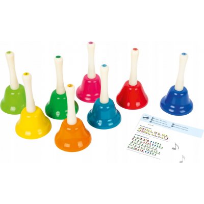 InnoVibe Small Foot sada zvonků pro malé hudebníky 8 ks – Hledejceny.cz
