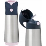 b.box Termoska na pití s brčkem 500 ml Indigo Rose – Zbozi.Blesk.cz