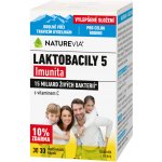 Swiss NatureVia Laktobacily 5 Imunita 33 kapslí – Hledejceny.cz