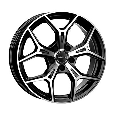 MAK Epica 8x18 5x112 ET46 black polished – Hledejceny.cz