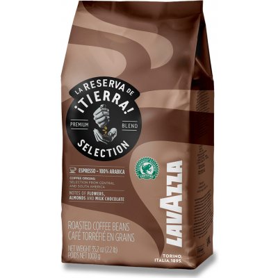 Lavazza La Reserva De Tierra! Selection Espresso zrnková 1 kg – Hledejceny.cz