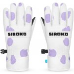 Siroko Dětské zimní rukavice na snowboard a lyže Doodle Bílá – Sleviste.cz