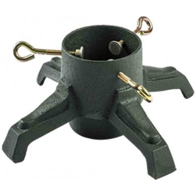 Libros Stojánek vánoční litina 24,5x24,5x13,5cm,kmen 6,5cm ZELENÉ!! g000002 – Zboží Dáma