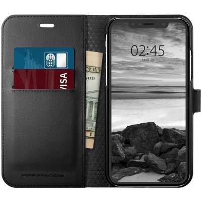 Pouzdro Spigen WALLET S Apple iPhone X / XS černé – Zboží Mobilmania