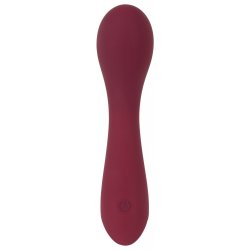 Curved G Spot cordless silicone burgundy