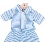 Bigjigs Toys Modré pyžamo pro panenku 28 cm BJD506 – Sleviste.cz