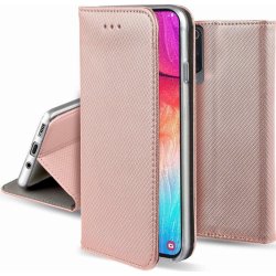 Pouzdro 1Mcz Magnet Book Apple iPhone 14 Pro Max růžově zlaté