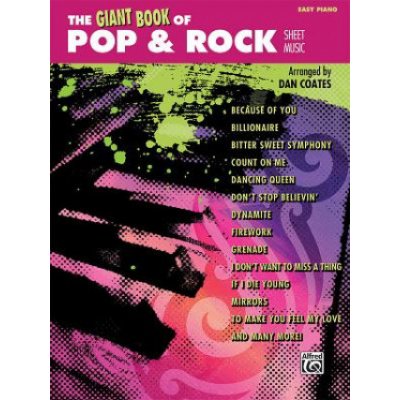 The Giant Book of Pop & Rock Sheet Music – Hledejceny.cz