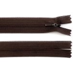 Spirálový zip skrytý šíře 3 mm délka 55 cm dederon - 332 Black – Hledejceny.cz