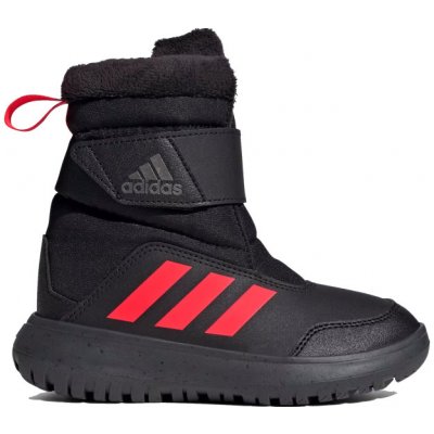 adidas Winterplay core black/solar red/iron metalic Černá – Zboží Dáma